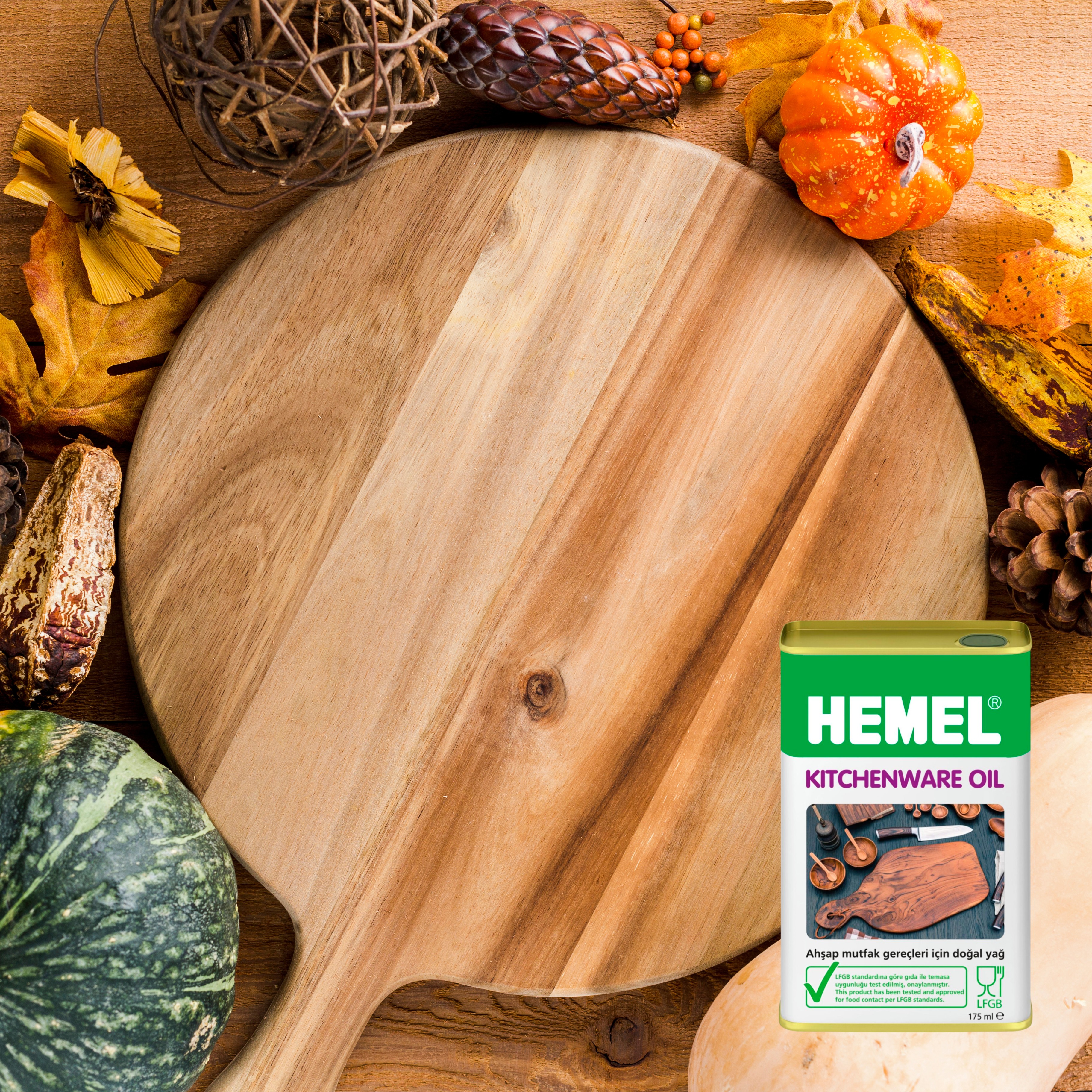 Масло для разделочных досок Hemel Kitchenware Oil 3900H Бесцветное 0,175 л